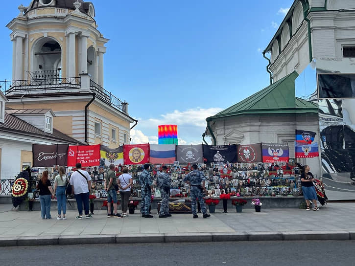 В Москве прошла акция в память о погибших в Мали бойцах ЧВК «Вагнер»